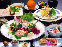 鯛の舟盛り会席(Aプラン)